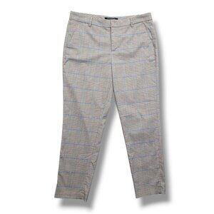 Liverpool Kelsey Trouser Womens 12 Houndstooth High Rise Ankle